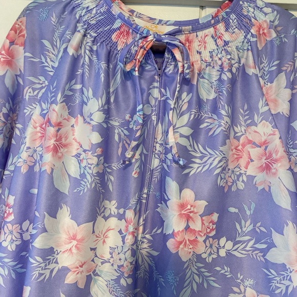 Vintage Floral House Dress - Picture 3 of 9